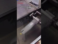 Compressed air filtration with 0.01 micron