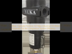 Maxi. Operate Pressure 3.0 Mpa Industrial Oil Water Separator for Air Compressor System Efficiency